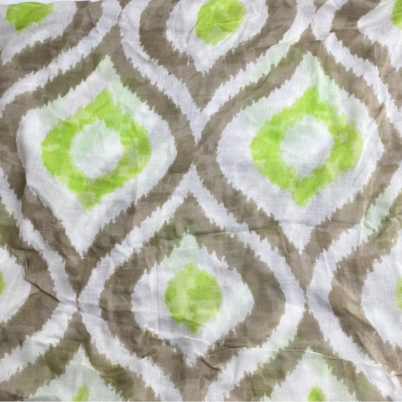 Chico’s Mint Mist Retro Diamonds Infinity Scarf - Picture 2 of 3